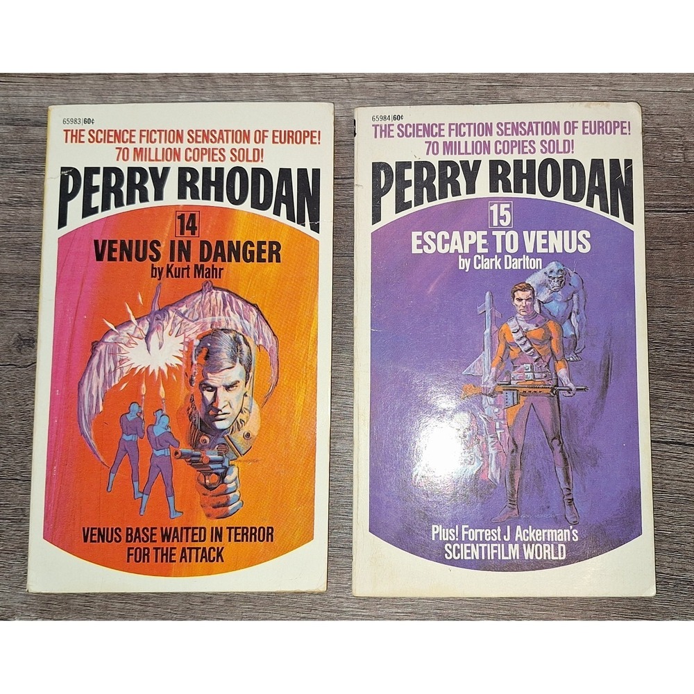 Perry Rhodan Science Fiction #14 & #15 SC Books 1972